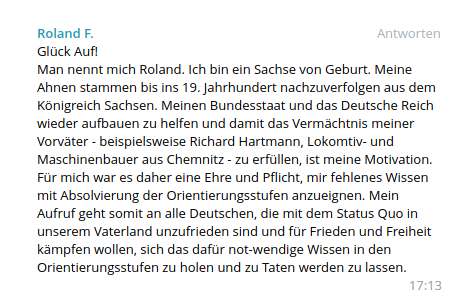 Orientierungsstufen Empfehlung von Roland