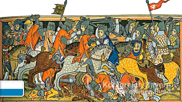 1314-1347. Friedrich von Österreich und Ludwig von Bayern.