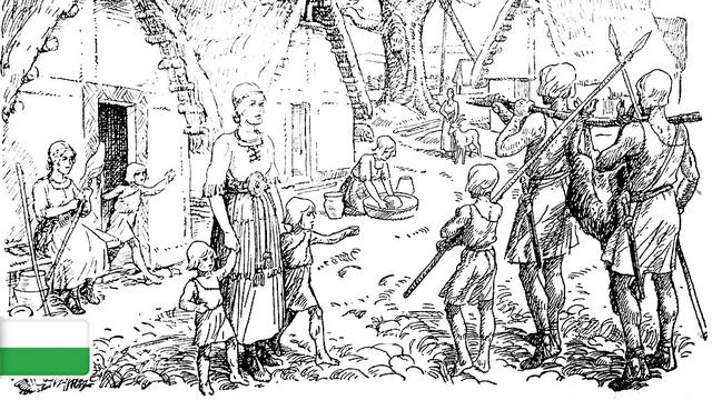527. Sachsens früheste Bewohner.