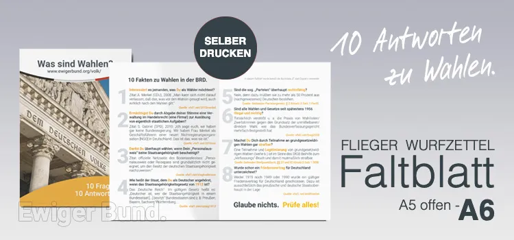 2 x DIN A6 – Fakten zu Wahlen