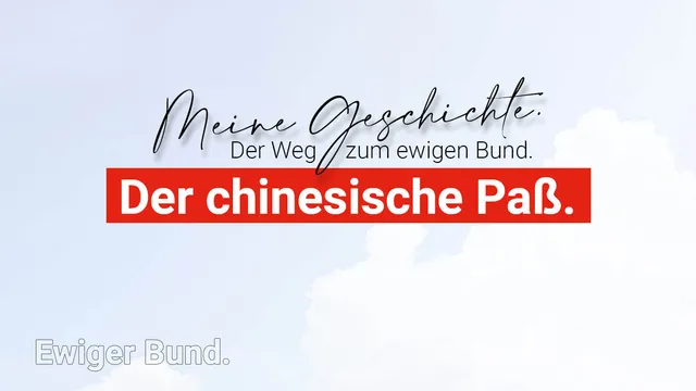 Claudias Weg zum ewigen Bund.
