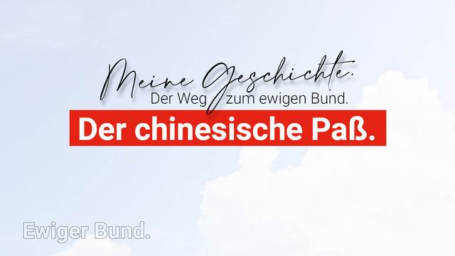 Claudias Weg zum ewigen Bund.