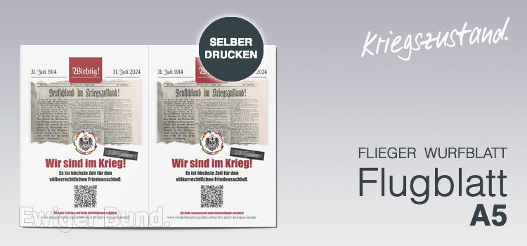 2x 111 Jahre Kriegszustand