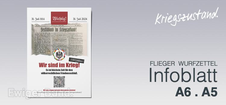 111 Jahre Kriegszustand