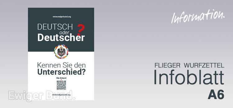 Deutsch oder Deutscher?