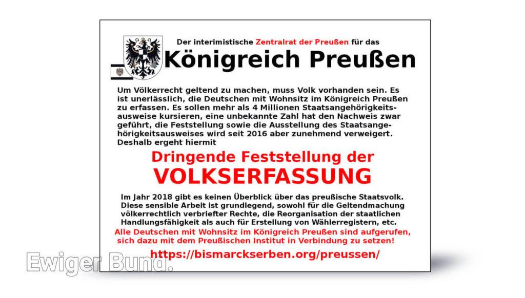 Anzeige Volkserfassung