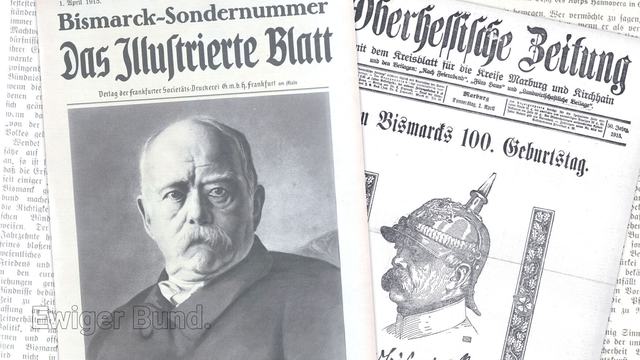 Gedenken an Otto von Bismarck.