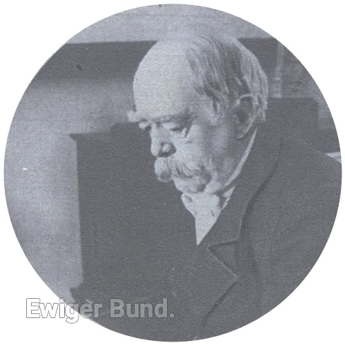 Der Kanzler am Schreibtisch.