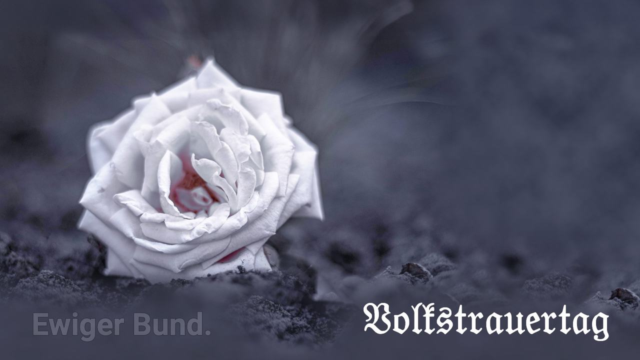 Volkstrauertag 2023: Aktion „Grabkerze“