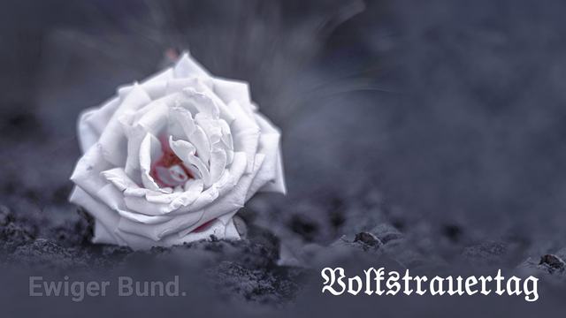 Volkstrauertag 2023: Aktion „Grabkerze“
