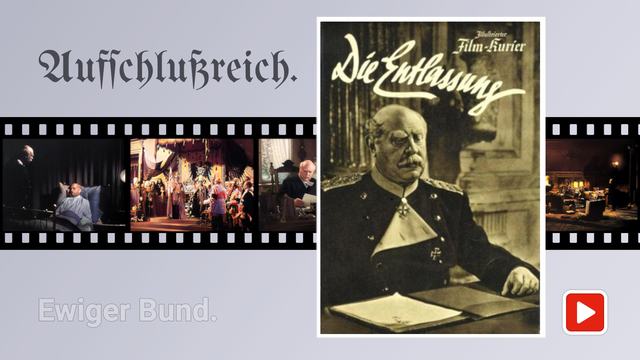 Schicksalswendung Wilhelm II. und Bismarck.