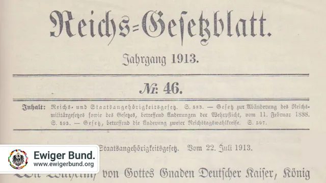 Das RuStAG 1913.