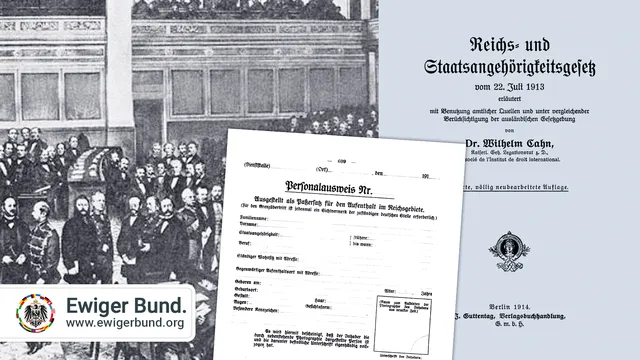 Die Geschichte des Reichs- und Staatsangehörigkeitsgesetzes.