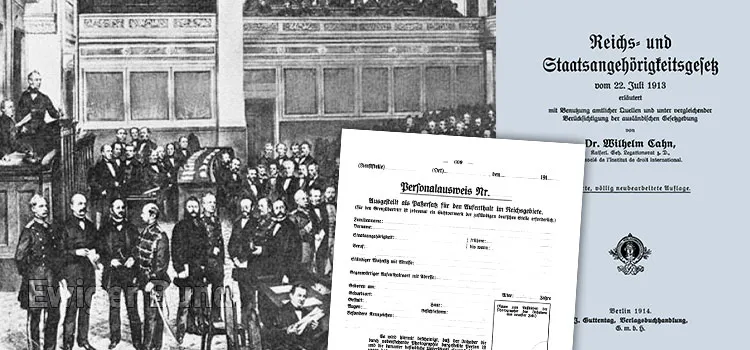 Geschichte der deutschen Staatshangehörigkeit.