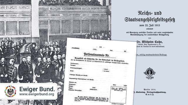Die Geschichte des Reichs- und Staatsangehörigkeitsgesetzes.