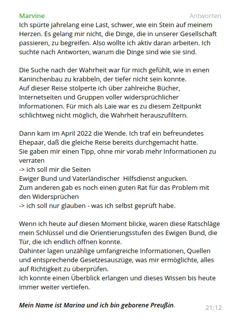 Orientierungsstufen Empfehlung von Marvine