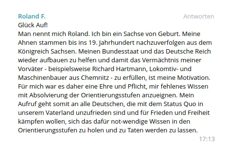 Orientierungsstufen Empfehlung von Roland