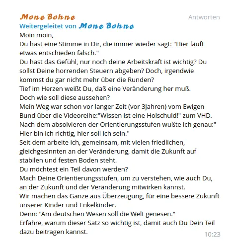 Orientierungsstufen Empfehlung von Mone