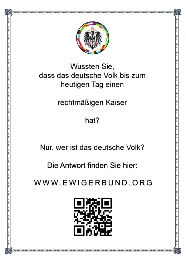 „Kaiser“ zum Selberdrucken