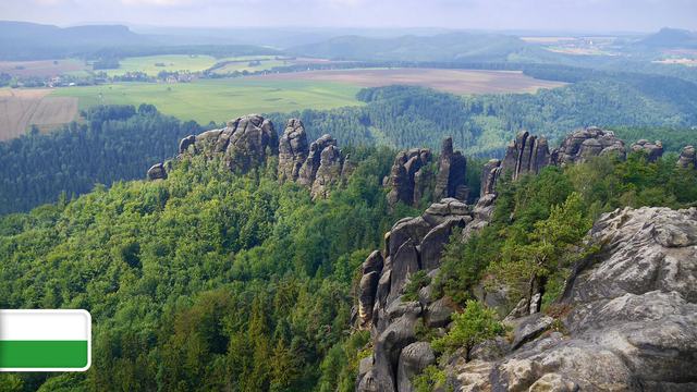 Sachsens Landschaften.