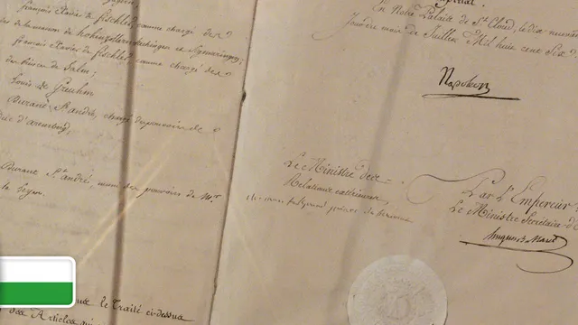 1806. Verpflichtung zum Rheinbund.