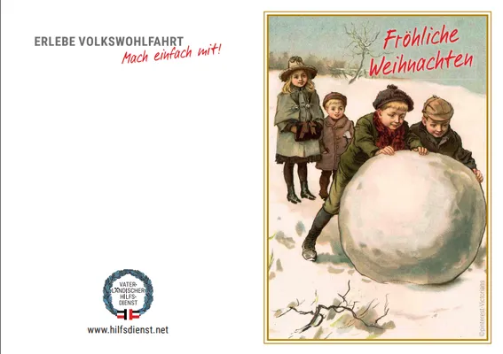 Grußkarten Volkswohlfahrt Weihnachten