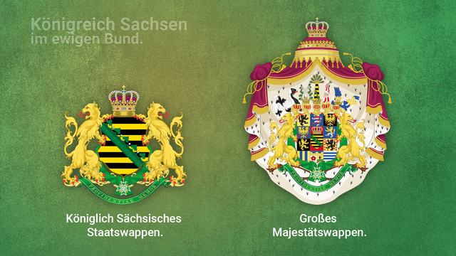 Sächsische Insignien.