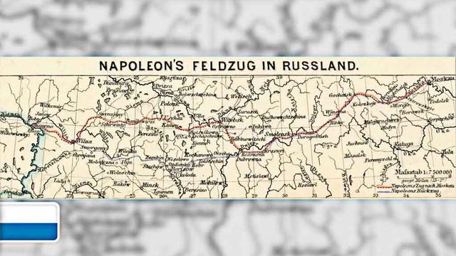 1812. Napoleons Feldzug nach Rußland.