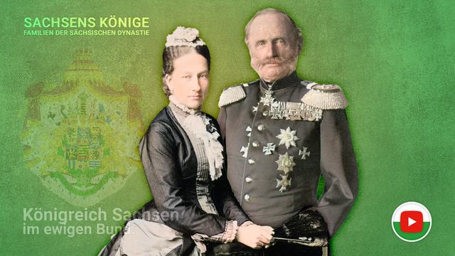 Familie Georg von Sachsen.