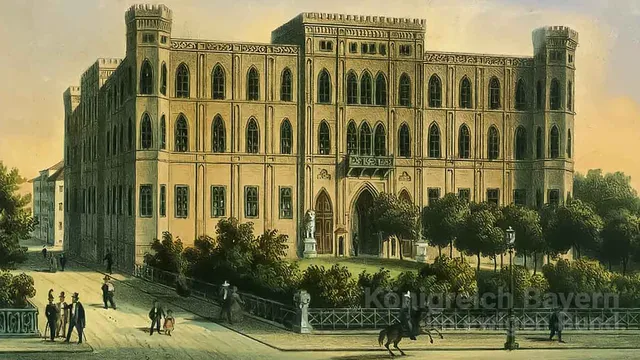 Wittelsbacher Palast. (1843-1850)