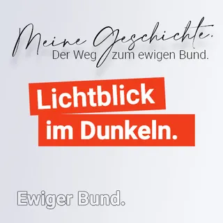 Lichtblick im Dunkeln.