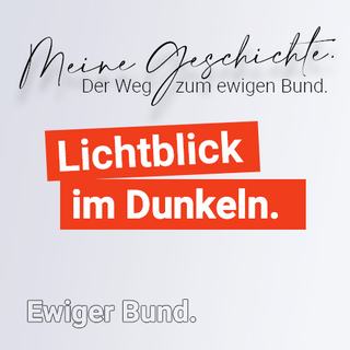Lichtblick im Dunkeln.