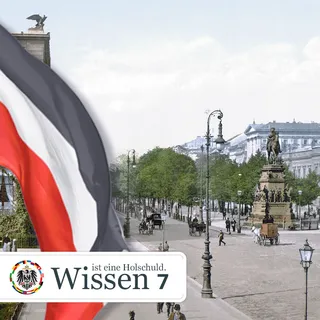 Schwarz-Weiss-Rot – die Farben des ewigen Bundes.